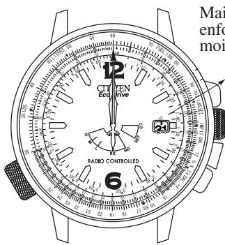 CITIZEN WATCH H461 - vérification de la position de référence - 1