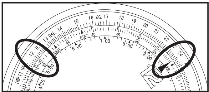 CITIZEN WATCH H461 - Calcul de la consommation de kérosène à l'heure - 1