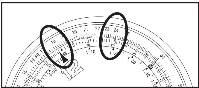 CITIZEN WATCH H461 - Calcul de la vitesse (vitesse au sol) - 1