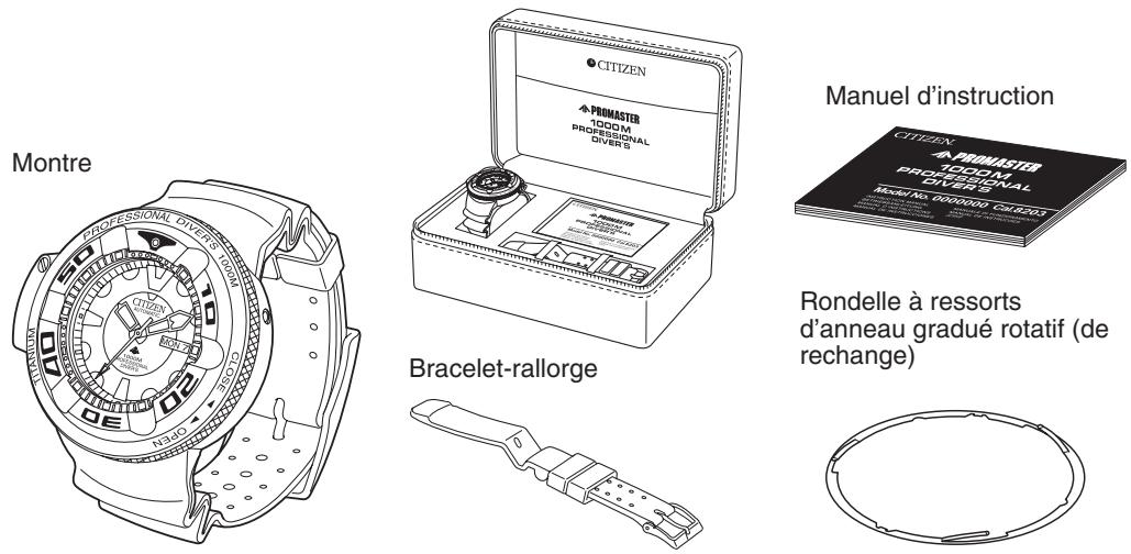 CITIZEN WATCH 8203 - Contenu du coffret - 1