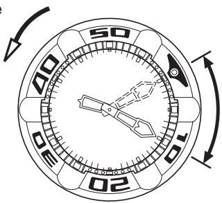 CITIZEN WATCH 8203 - Indication du temps écoulé - 1