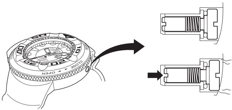 CITIZEN WATCH 8203 - Clapet d'échappement de l'hélium - 1