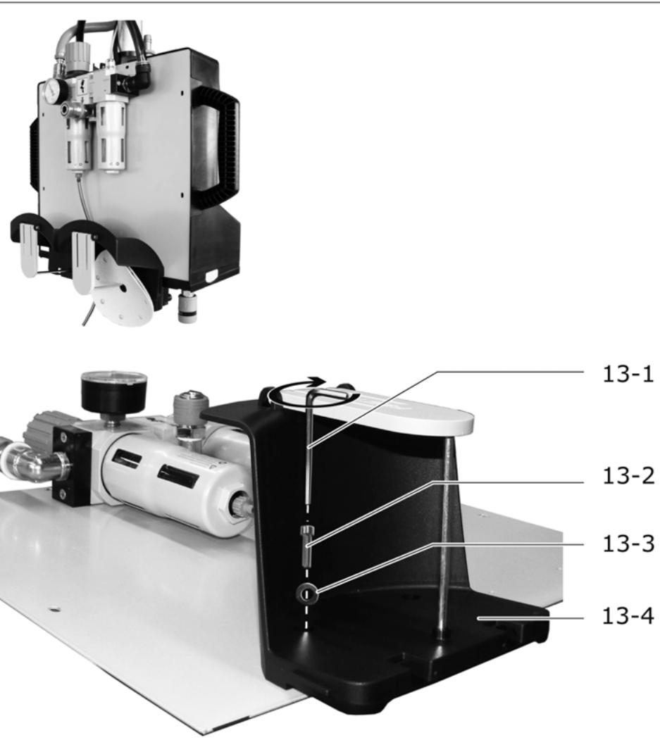 FESTOOL EAA - Schemat instalacji pneumatycznych, lista częsci - 5
