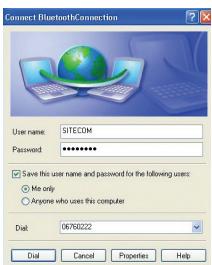 SITECOM CN-508 BLUETOOTH MODEM ADAPTER - Accès distant au réseau - 7