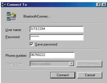 SITECOM CN-508 BLUETOOTH MODEM ADAPTER - Accès distant au réseau - 6