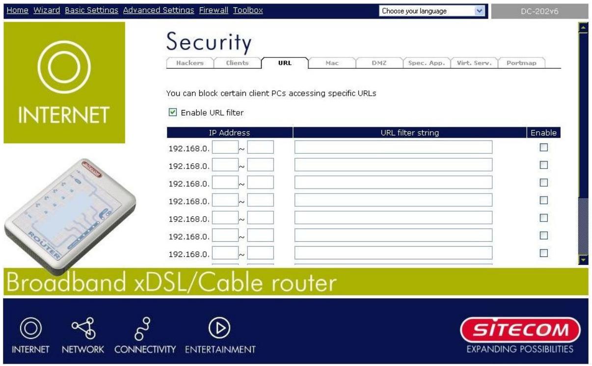 SITECOM DC-202V6 - Filtrage des clients - 2