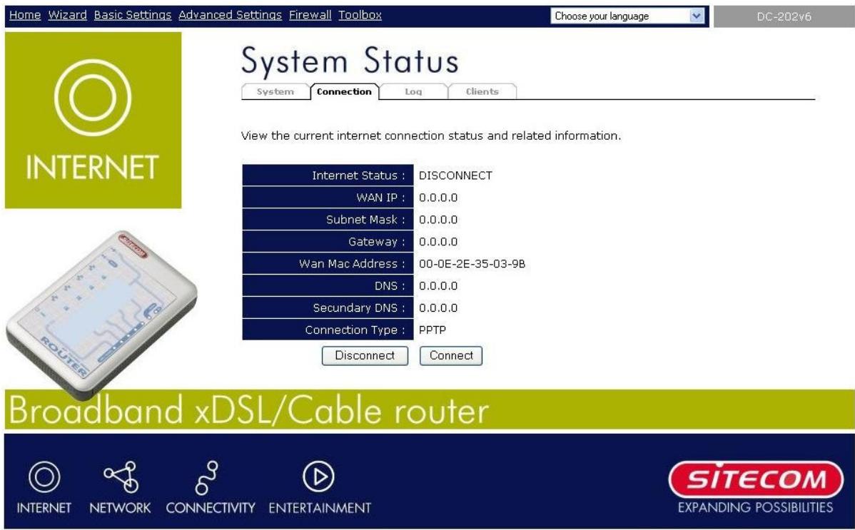 SITECOM DC-202V6 - Status - 2