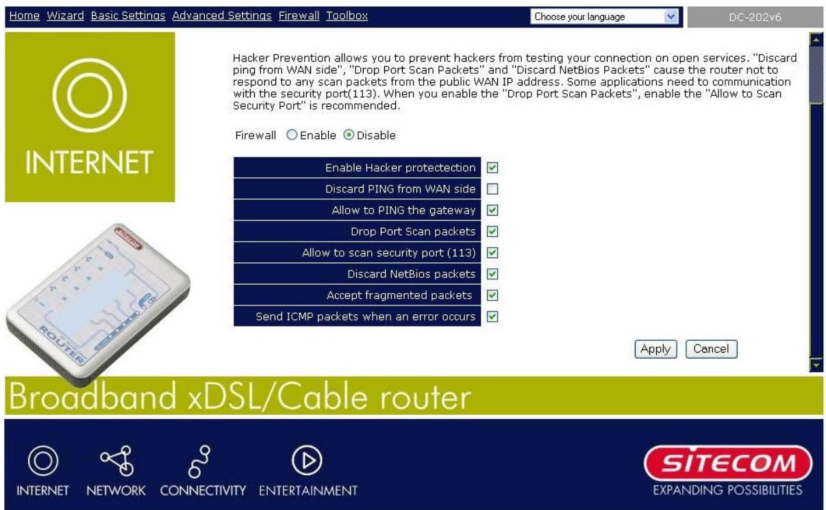 SITECOM DC-202V6 - Blocage des pirates - 1
