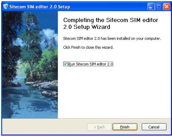 SITECOM MD-010 - Installation du logiciel SIM Editor - 3