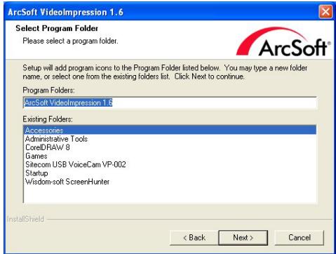 SITECOM VP-003 - Impression de video Arcsoft - 6