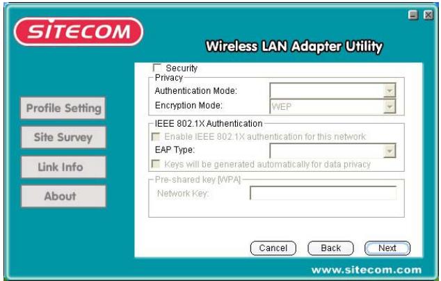 SITECOM WL-151 WIRELESS PCI ADAPTER MIMOXR - Utilitaire Sitecom sans fil - 6