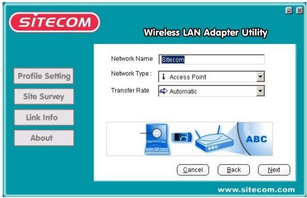 SITECOM WL-151 WIRELESS PCI ADAPTER MIMOXR - Utilitaire sans fil Sitecom - 5
