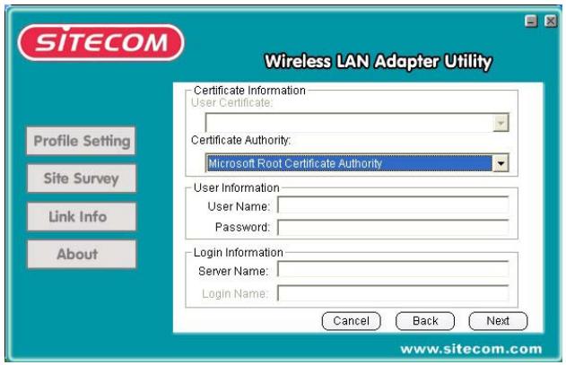 SITECOM WL-151 WIRELESS PCI ADAPTER MIMOXR - Information de certificate - 2
