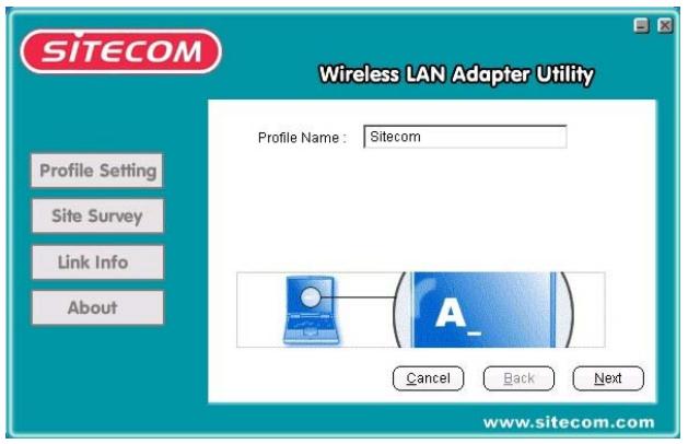 SITECOM WL-151 WIRELESS PCI ADAPTER MIMOXR - Utilitaire Sitecom sans fil - 4
