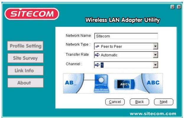 SITECOM WL-151 WIRELESS PCI ADAPTER MIMOXR - Utilitaire Sitecom sans fil - 5
