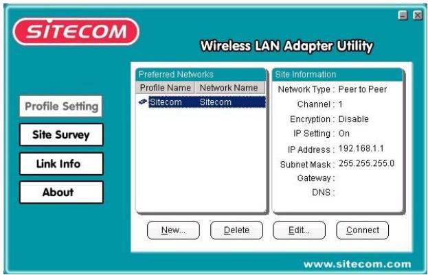 SITECOM WL-151 WIRELESS PCI ADAPTER MIMOXR - Utilitaire Sitecom sans fil - 10
