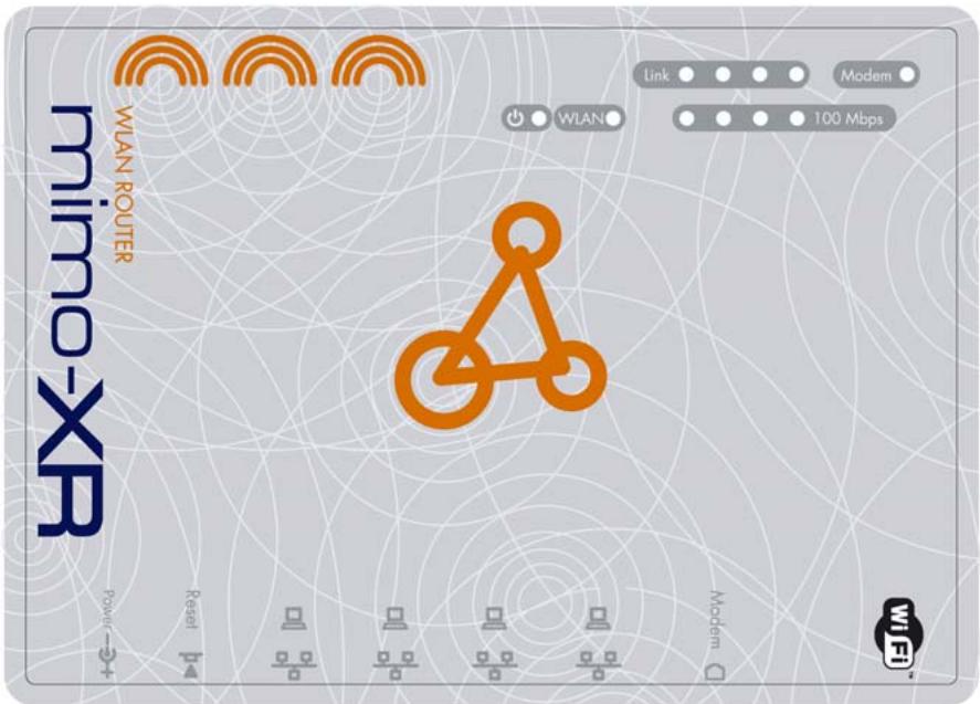 SITECOM WL-153 WIRELESS BROADBAND ROUTER FM - Panneau Arrière - 1
