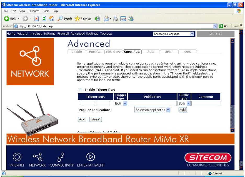 SITECOM WL-153 WIRELESS BROADBAND ROUTER FM - Applications Spéciales - 1