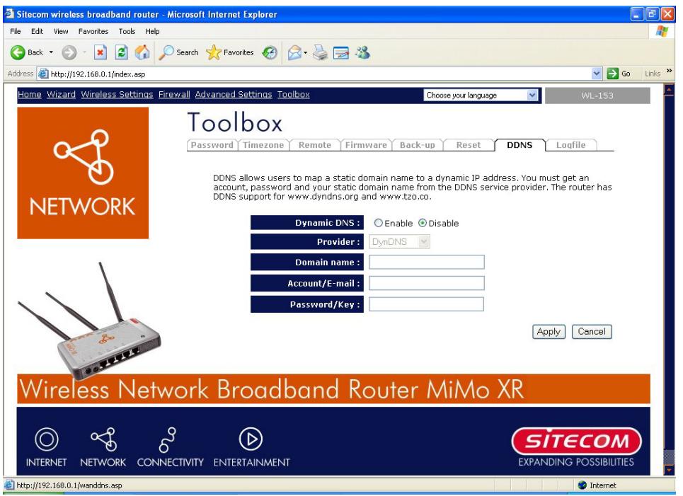 SITECOM WL-153 WIRELESS BROADBAND ROUTER FM - DDNS - 1
