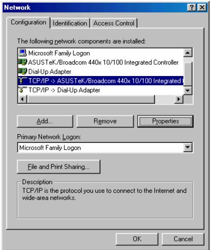 SITECOM WL-174 - Configuration d'un ordinateur sous Windows 98/Me - 1