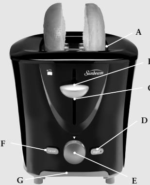 SUNBEAM 4-SLICE TOASTERS - A 2 OU 4 TRANCHES - 1