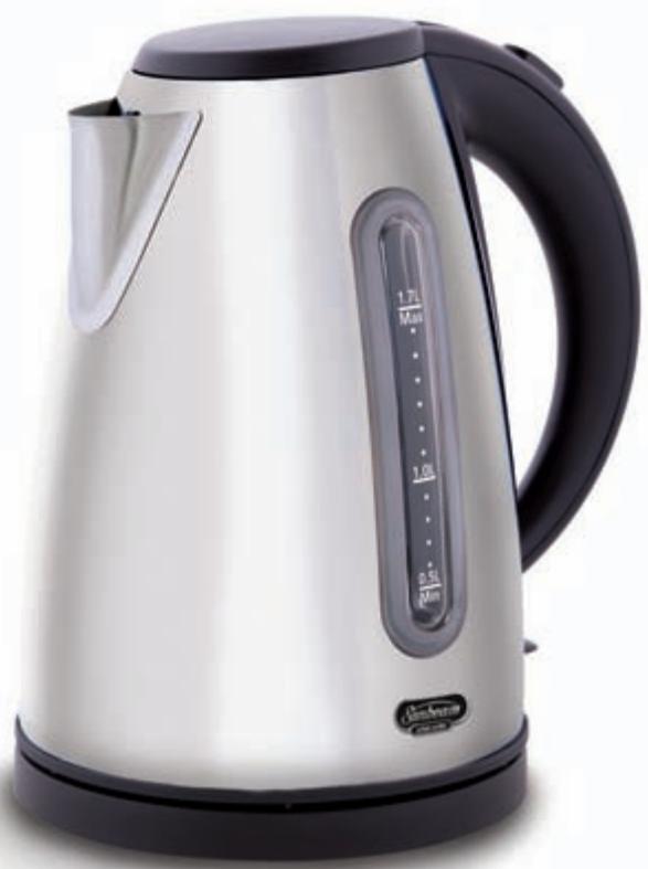 SUNBEAM STAINLESS STEEL ELECTRIC KETTLE - Notice d'emploi - 1