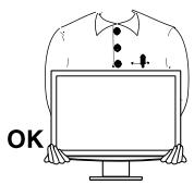 EIZO COLOREDGE CG241W - Procédez avec précaution pour transporter l'appareil. - 1