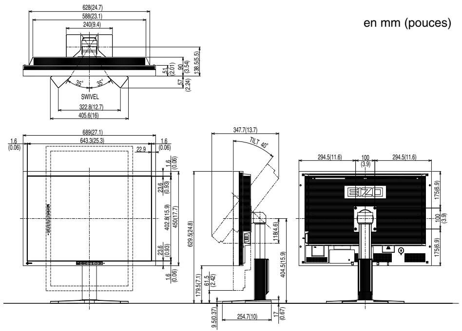 EIZO COLOREDGE CG301W - 5-3. Spécifications - 1