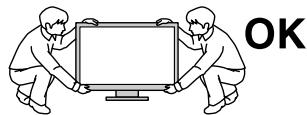 EIZO COLOREDGE CG301W - Transportez ou placez l'appareil selon la procédure spécifiée pour une utilisation correcte de l'appareil. - 1