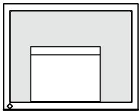 EIZO COLOREDGE CG301W - Agrandissement de l'image pour les faibles résolutions. - 1