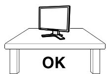 EIZO COLOREDGE CG301W - Placez le moniteur sur une surface stable et robuste. - 1