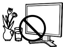 EIZO COLOREDGE CG301W - Eloignez les petits objets ou les liquides de l'appareil. - 2