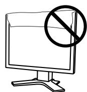 EIZO COLOREDGE CG301W - N'obstruez pas les fentes de ventilation de la carrosserie. - 1