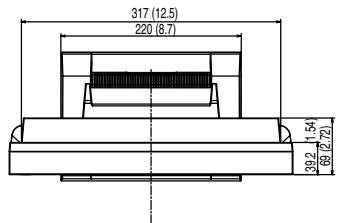 EIZO DURAVISION FDX1501 - Dimensions externes - 6