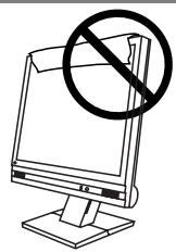 EIZO ECLIENT 620L - N'obstruez pas les fentes de ventilation de la carrosserie. - 1