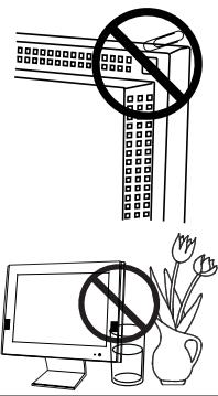 EIZO ECLIENT 630L-N - Eloignez les petits objets ou les liquides de l'appareil. - 1