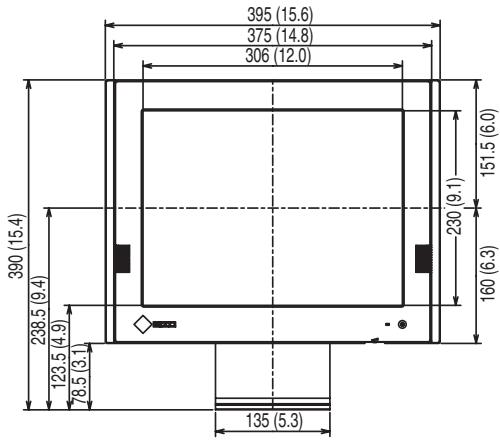 EIZO ECLIENT 630L-N - Dimensions - 4