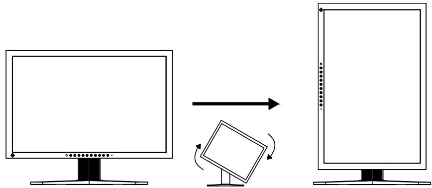 EIZO COLORGRAPHIC CG223W,  COLOREDGE CG243W,  COLORGRAPHIC CG241W,  COLORGRAPHIC CG245W,  COLOREDGE CG246W-BK,  COLOREDGE CG276W-BK,  COLORGRAPHIC CG275W - Procedure - 1