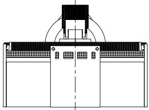 EIZO COLORGRAPHIC CG223W,  COLOREDGE CG243W,  COLORGRAPHIC CG241W,  COLORGRAPHIC CG245W,  COLOREDGE CG246W-BK,  COLOREDGE CG276W-BK,  COLORGRAPHIC CG275W - Dimensions externes - 5
