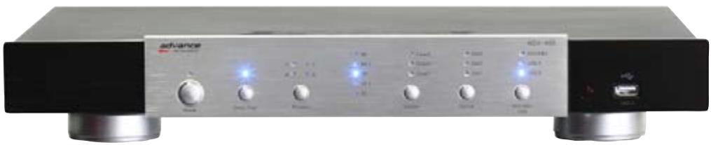 ADVANCE MDX-600 - Félicitations pour votre achat de notre convertisseur MDX-600 - 1