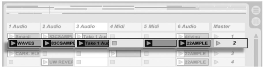 ABLETON LIVE 5 - Pistes et scènes - 2