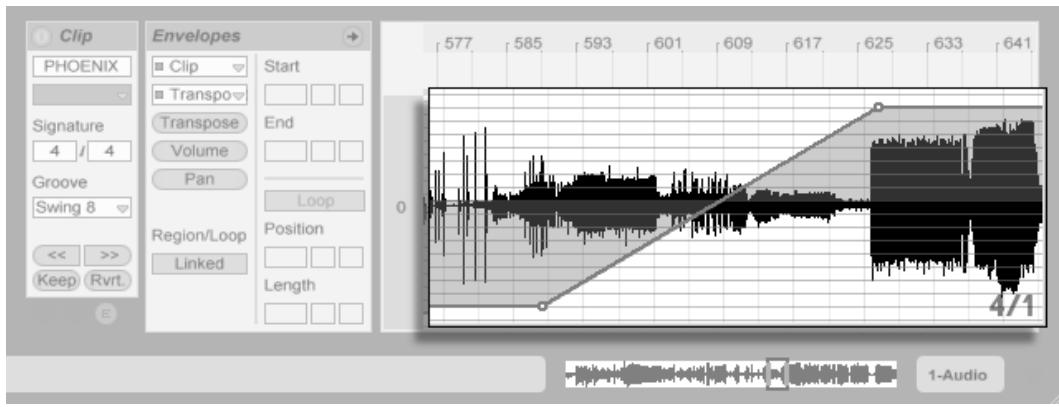 ABLETON LIVE 5 - Enveloppes de clip - 1