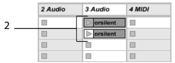 ABLETON LIVE 5 - Boucler des parties d'un clip - 1