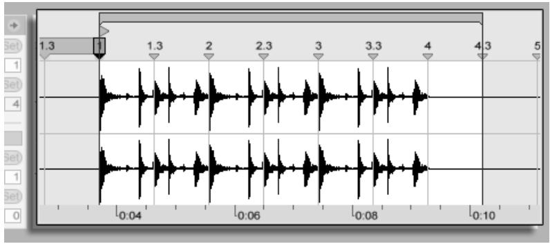 ABLETON LIVE 5 - Synchronisation de boucles imparfaites - 1