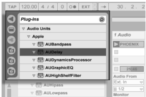 ABLETON LIVE 5 - Périphériques et mixer - 3