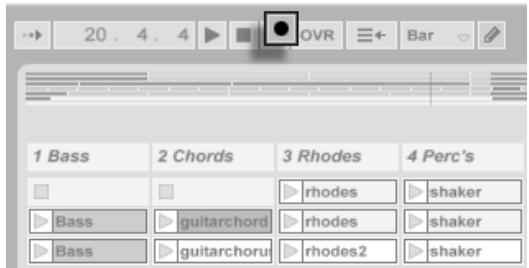 ABLETON LIVE 5 - Enregistrement de sessions dans l'arrangement - 1