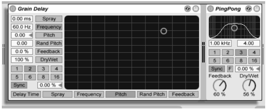 ABLETON LIVE 5 - Grain delay - 1