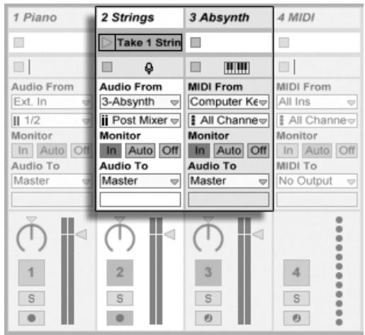 ABLETON LIVE 6 - Enregistrer le MIDI en audio - 1