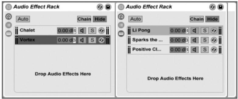 ABLETON LIVE 6 - Racks dans les racks - 1