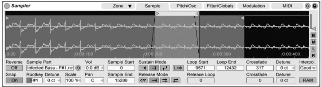 ABLETON LIVE 6 - L'onglet sample - 1
